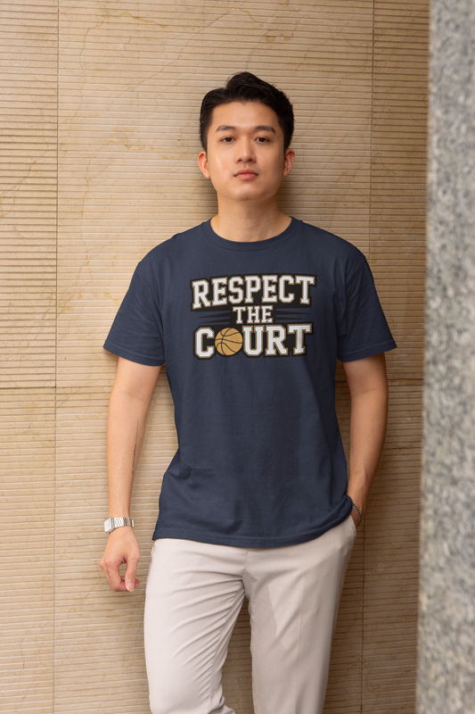 Respect the Court, Basketball T-Shirt
