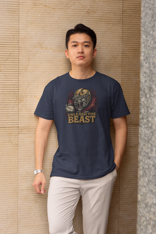 Unleash the Beast, Football T-Shirt