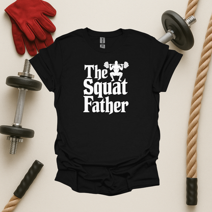 The Squat Father - Dark, Gym T-Shirt