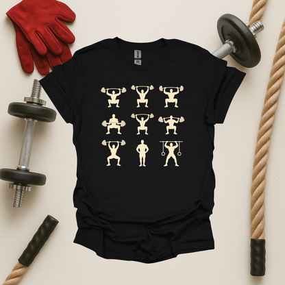 Rep By Rep - Dark, Gym T-Shirt