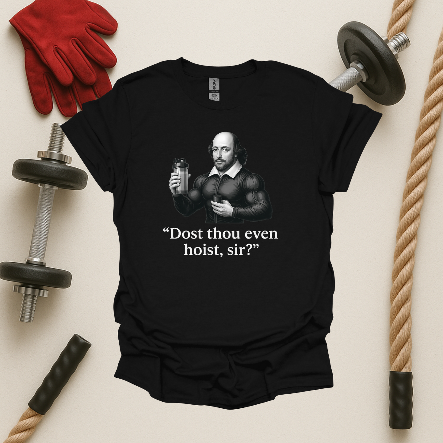 Shakespeare Lifts - Dark, Gym T-Shirt