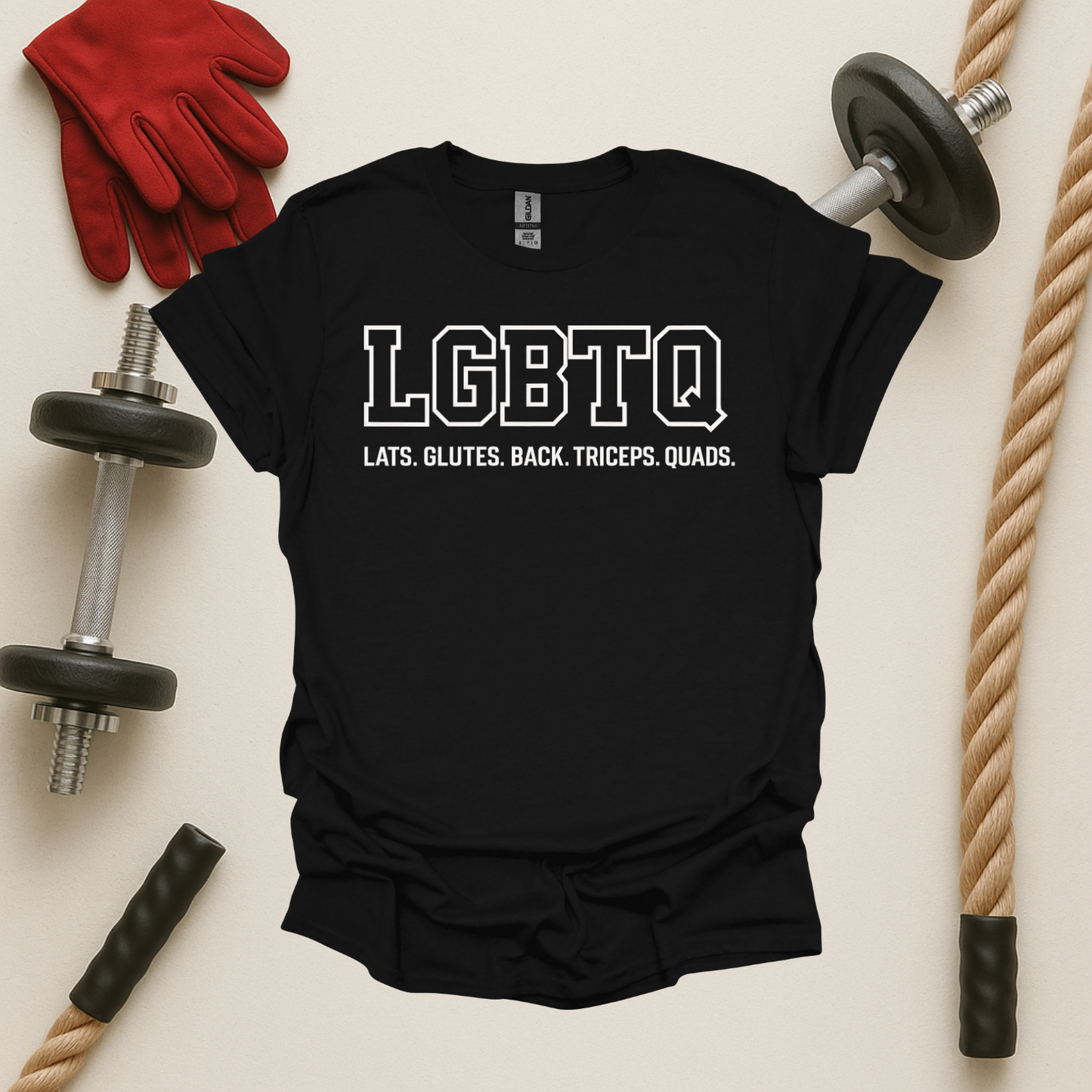 LGBTQ - Dark, Gym T-Shirt