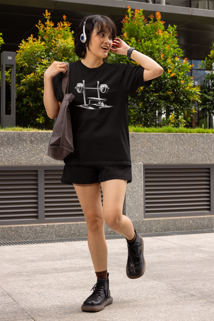 Bench Press - Dark, Gym T-Shirt