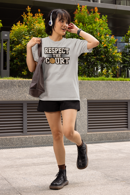 Respect the Court, Basketball T-Shirt