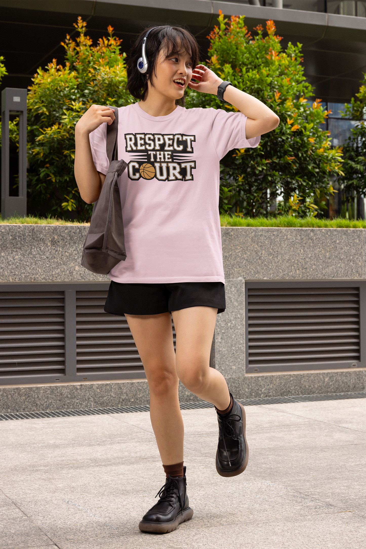 Respect the Court, Basketball T-Shirt