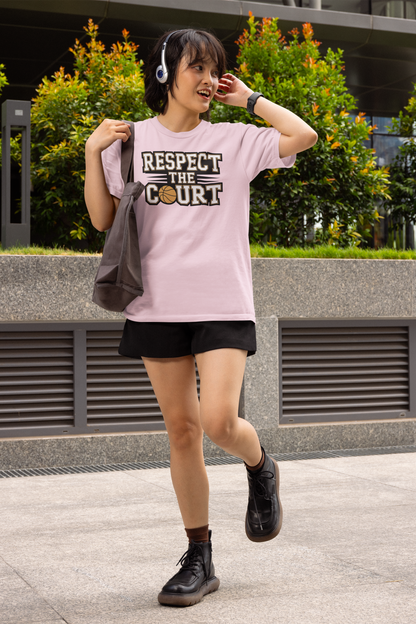 Respect the Court, Basketball T-Shirt