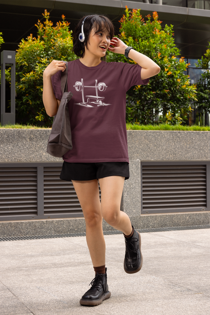 Bench Press - Dark, Gym T-Shirt