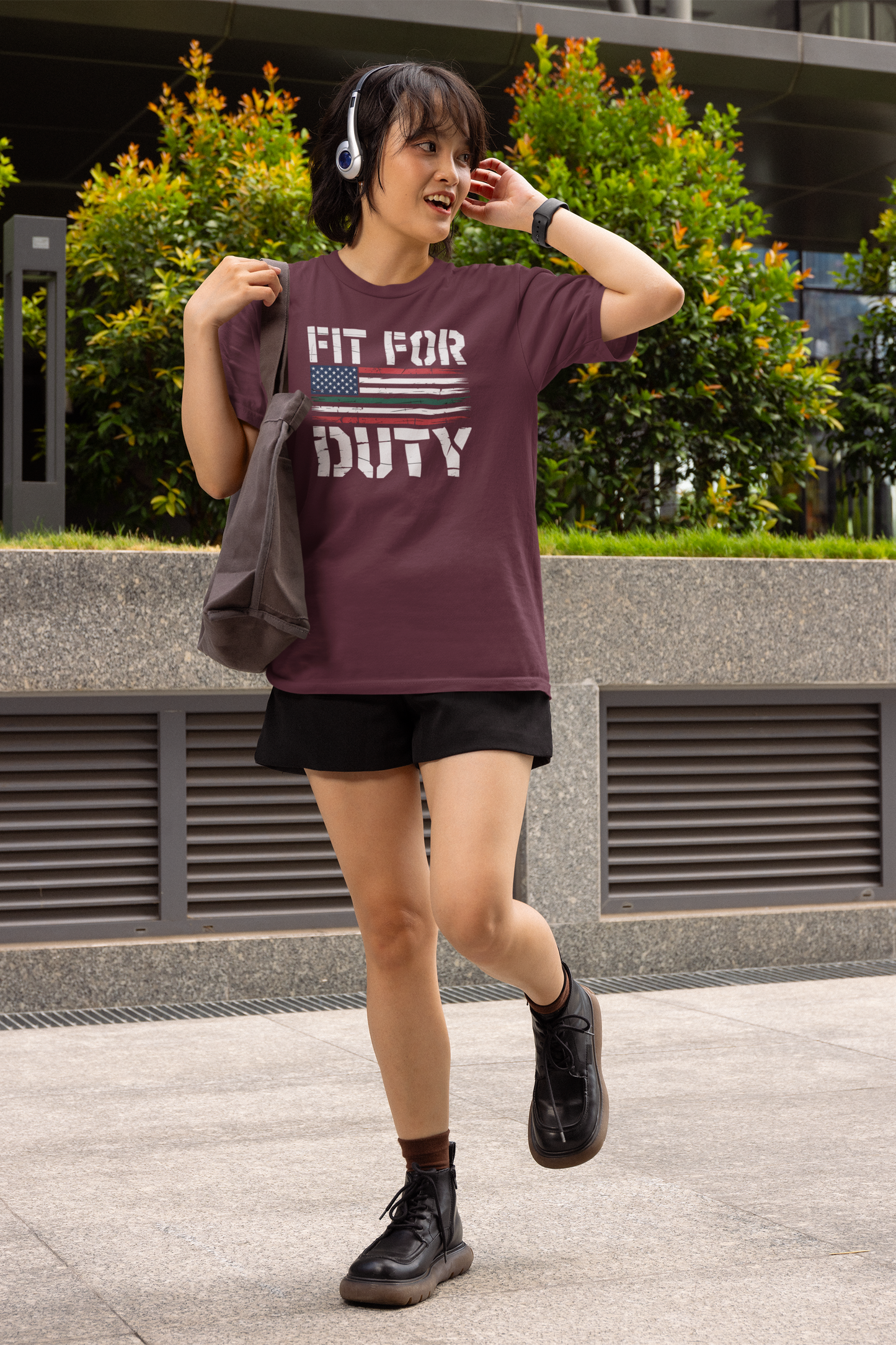 Fit For Duty - Dark, Gym T-Shirt