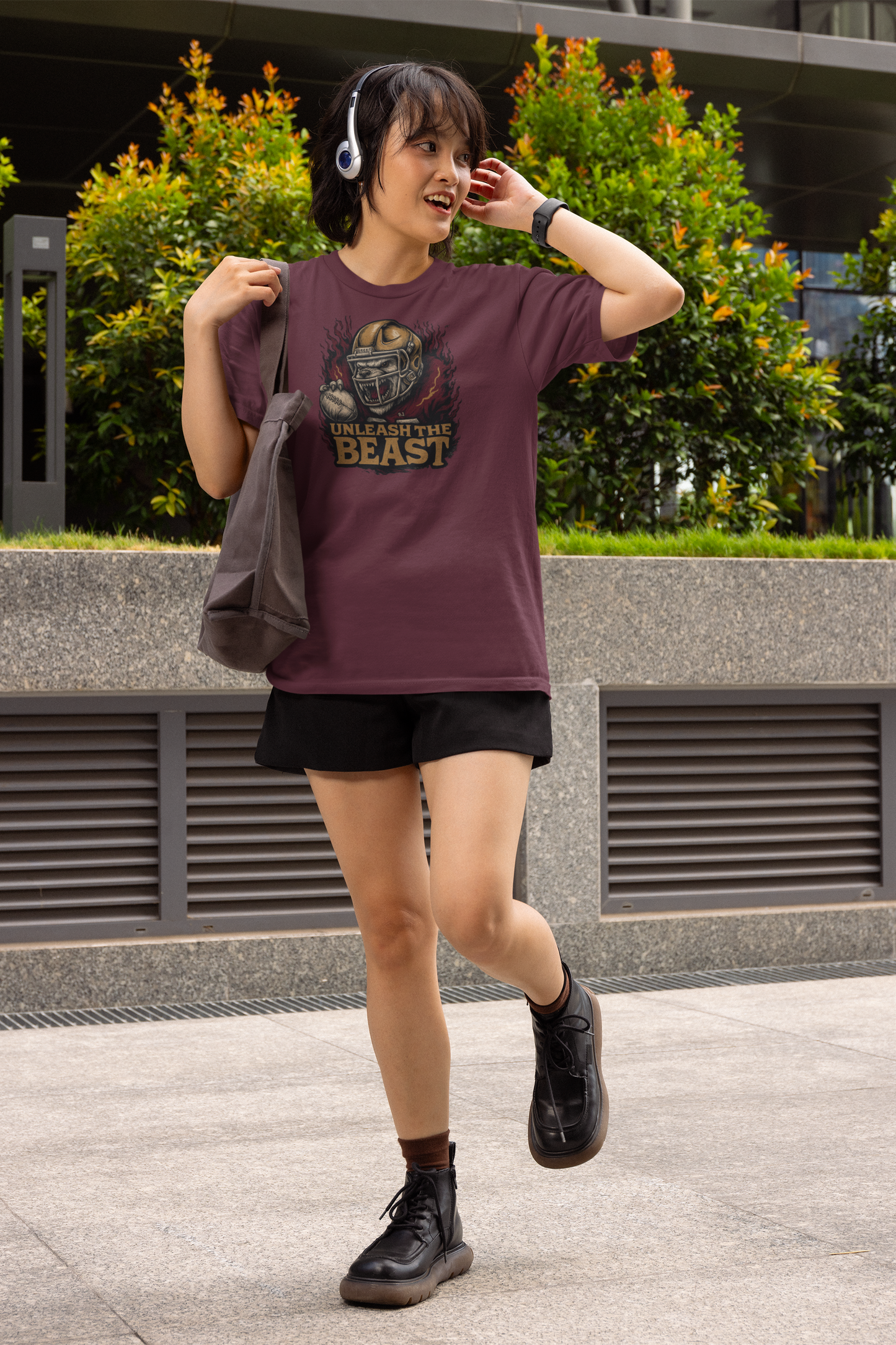 Unleash the Beast, Football T-Shirt