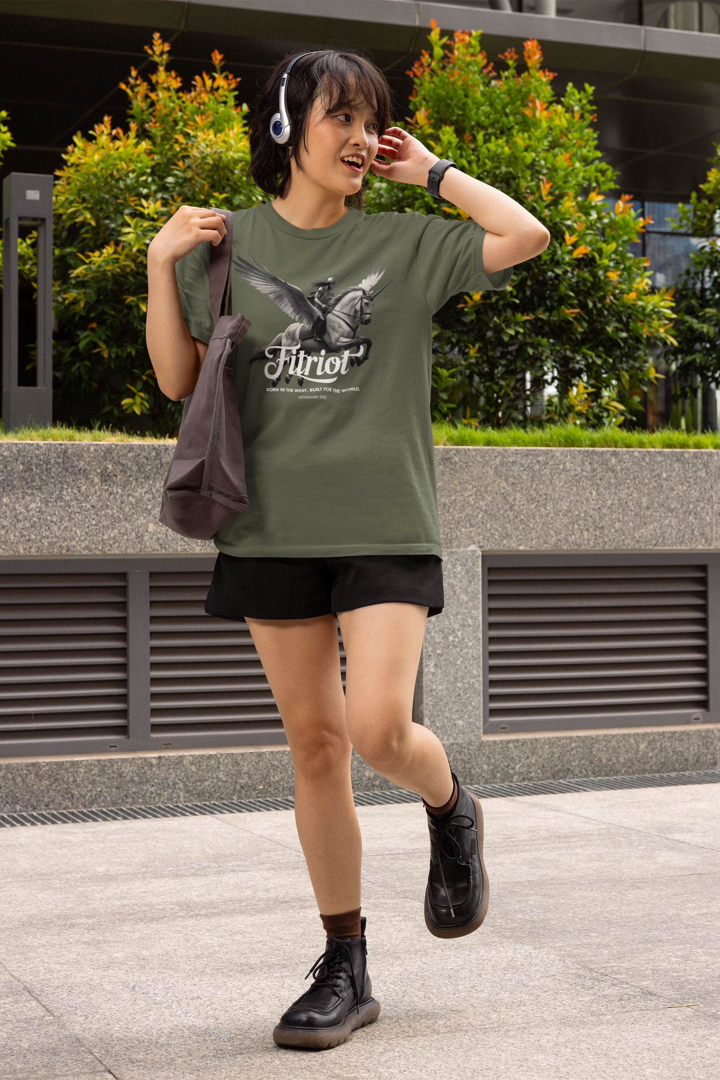 FitRiot Built for the World, Gym T-Shirt