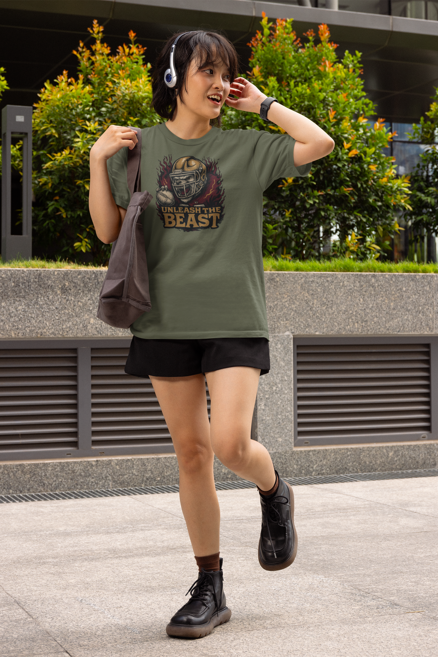 Unleash the Beast, Football T-Shirt