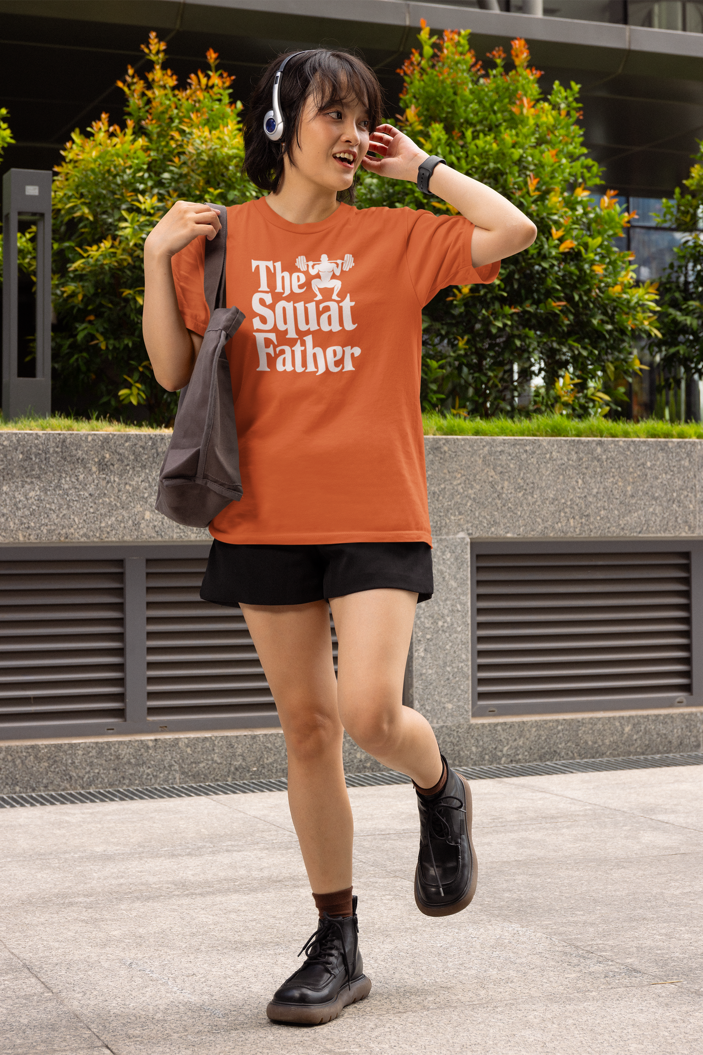 The Squat Father - Dark, Gym T-Shirt