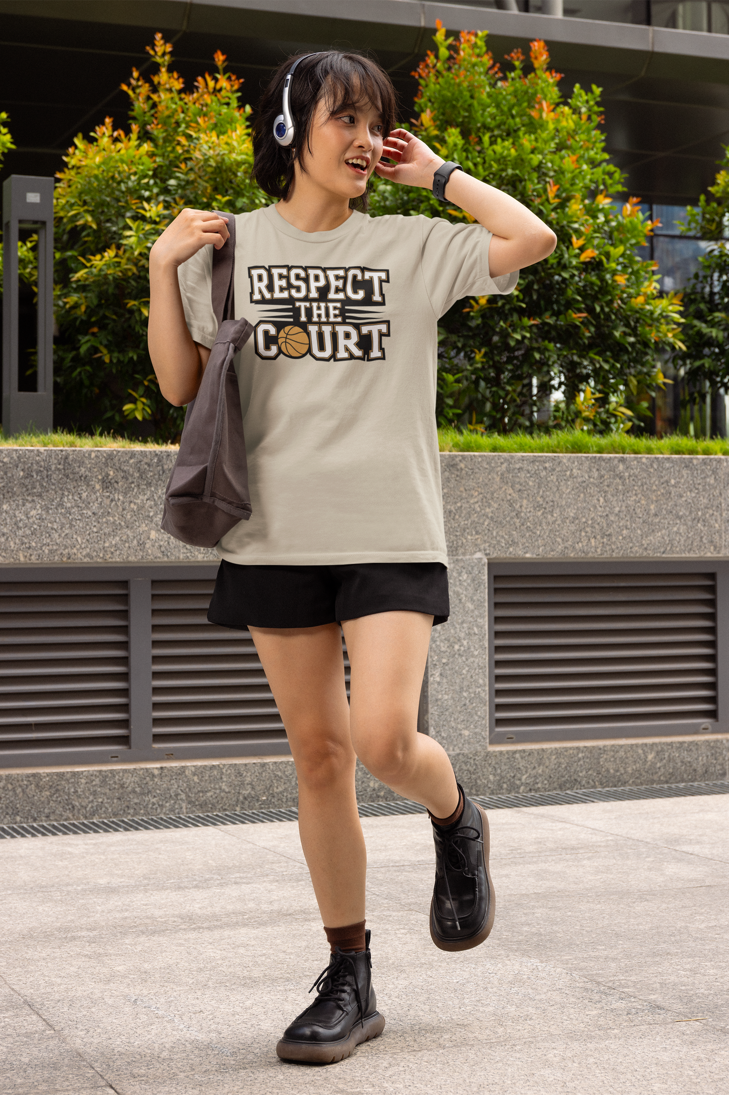 Respect the Court, Basketball T-Shirt