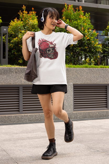 Bonecrusher Helmet, Football T-Shirt