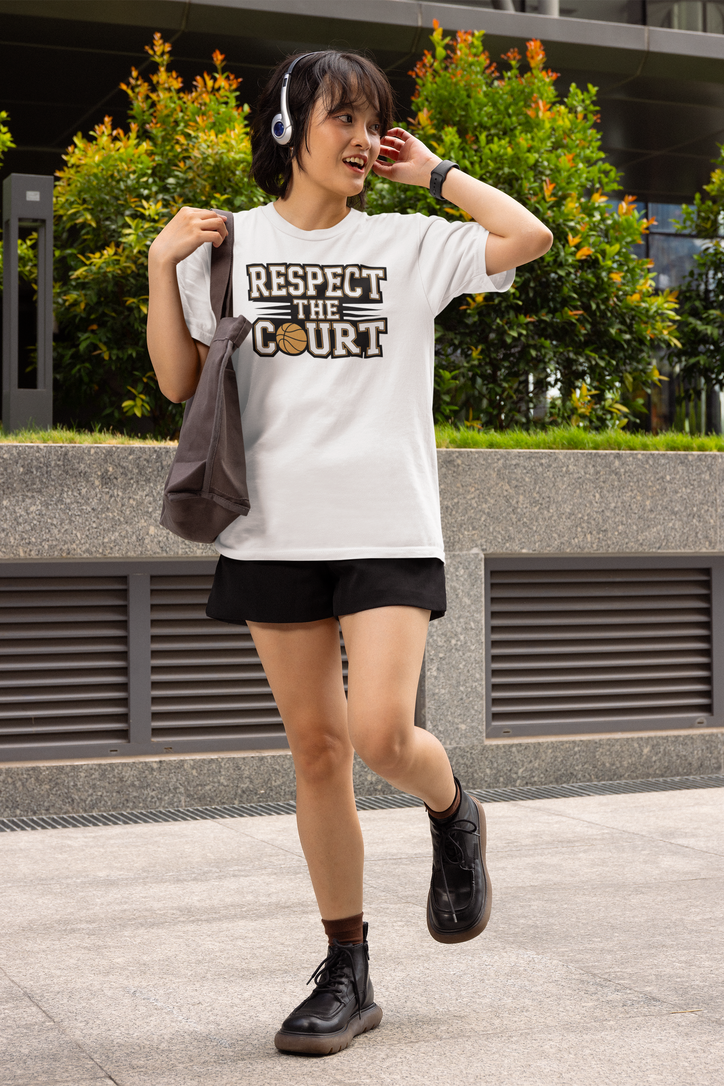 Respect the Court, Basketball T-Shirt