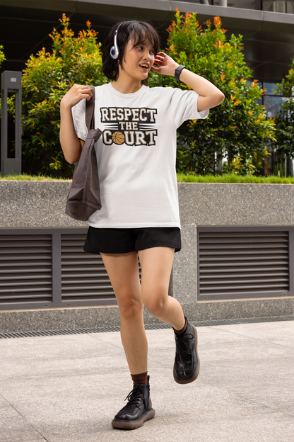 Respect the Court, Basketball T-Shirt