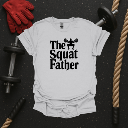 The Squat Father - Light, Gym T-Shirt