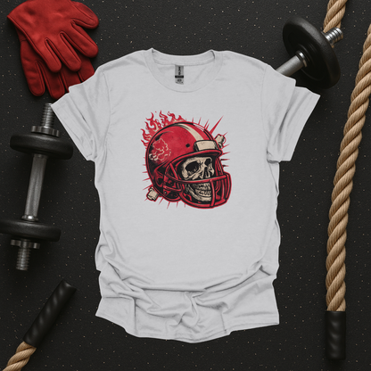 Bonecrusher Helmet, Football T-Shirt