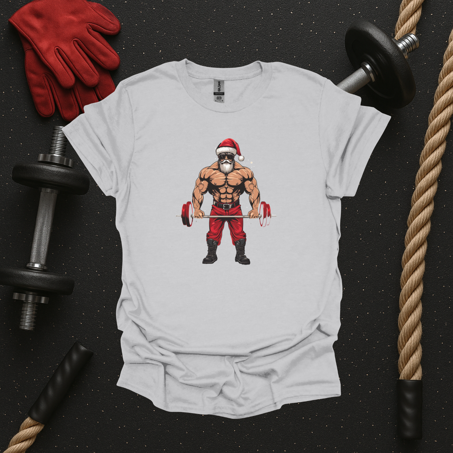 SWOLE SANTA, Gym T-Shirt