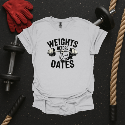 Weights Before Dates - Light, Gym T-Shirt