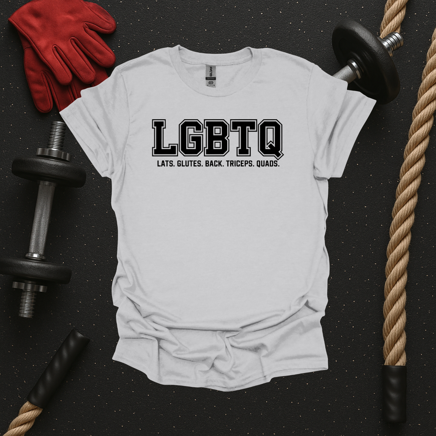 LGBTQ - Light, Gym T-Shirt