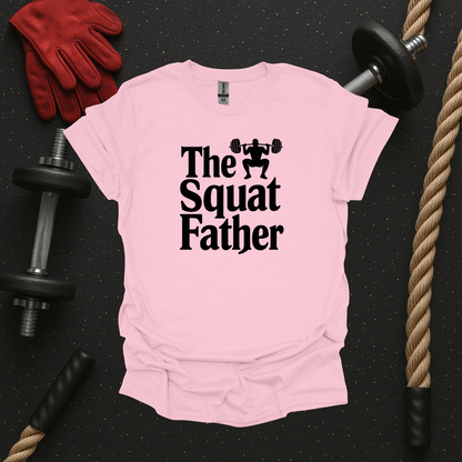 The Squat Father - Light, Gym T-Shirt