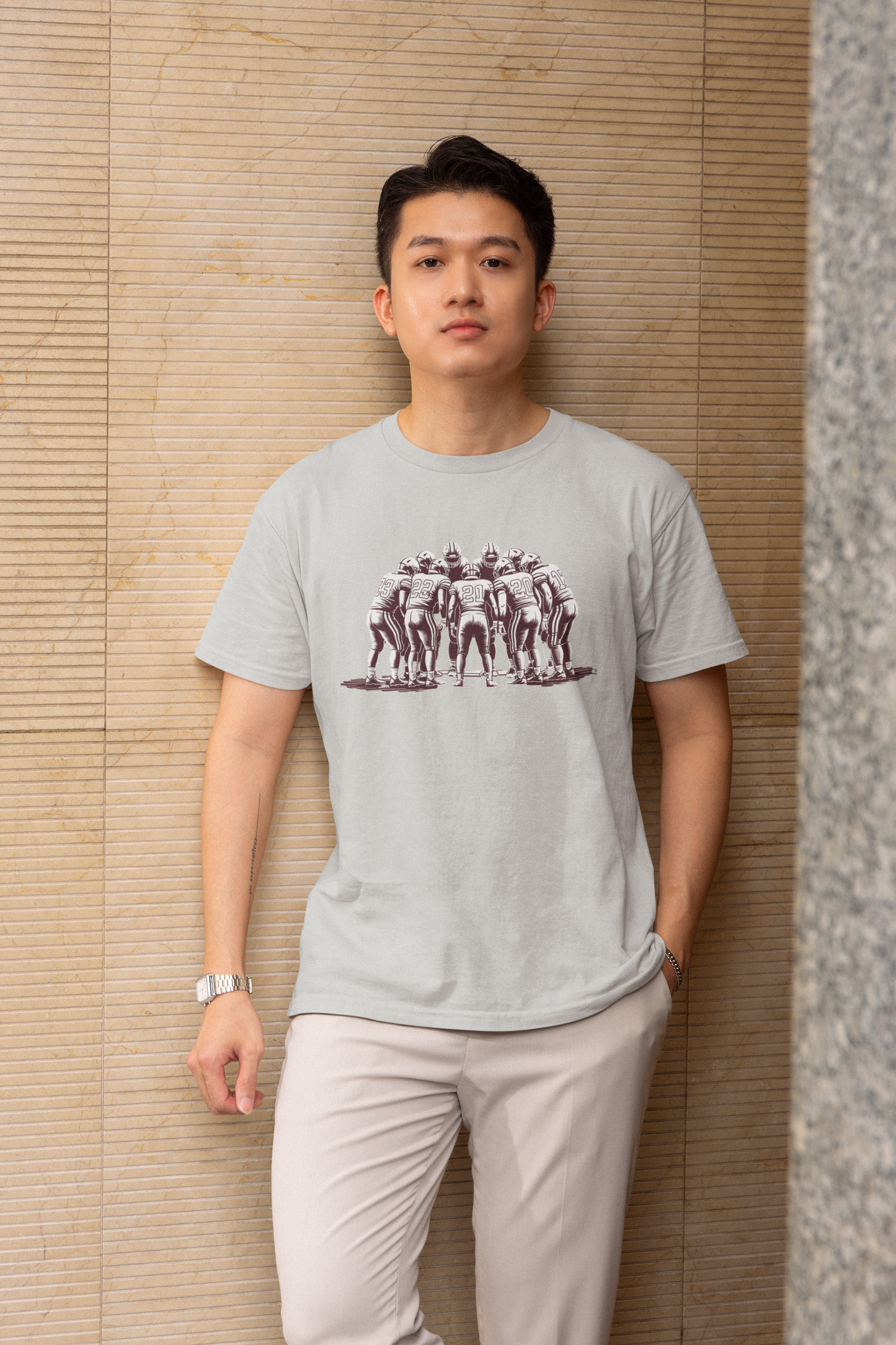 The Huddle, Football T-Shirt