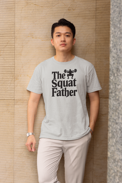 The Squat Father - Light, Gym T-Shirt