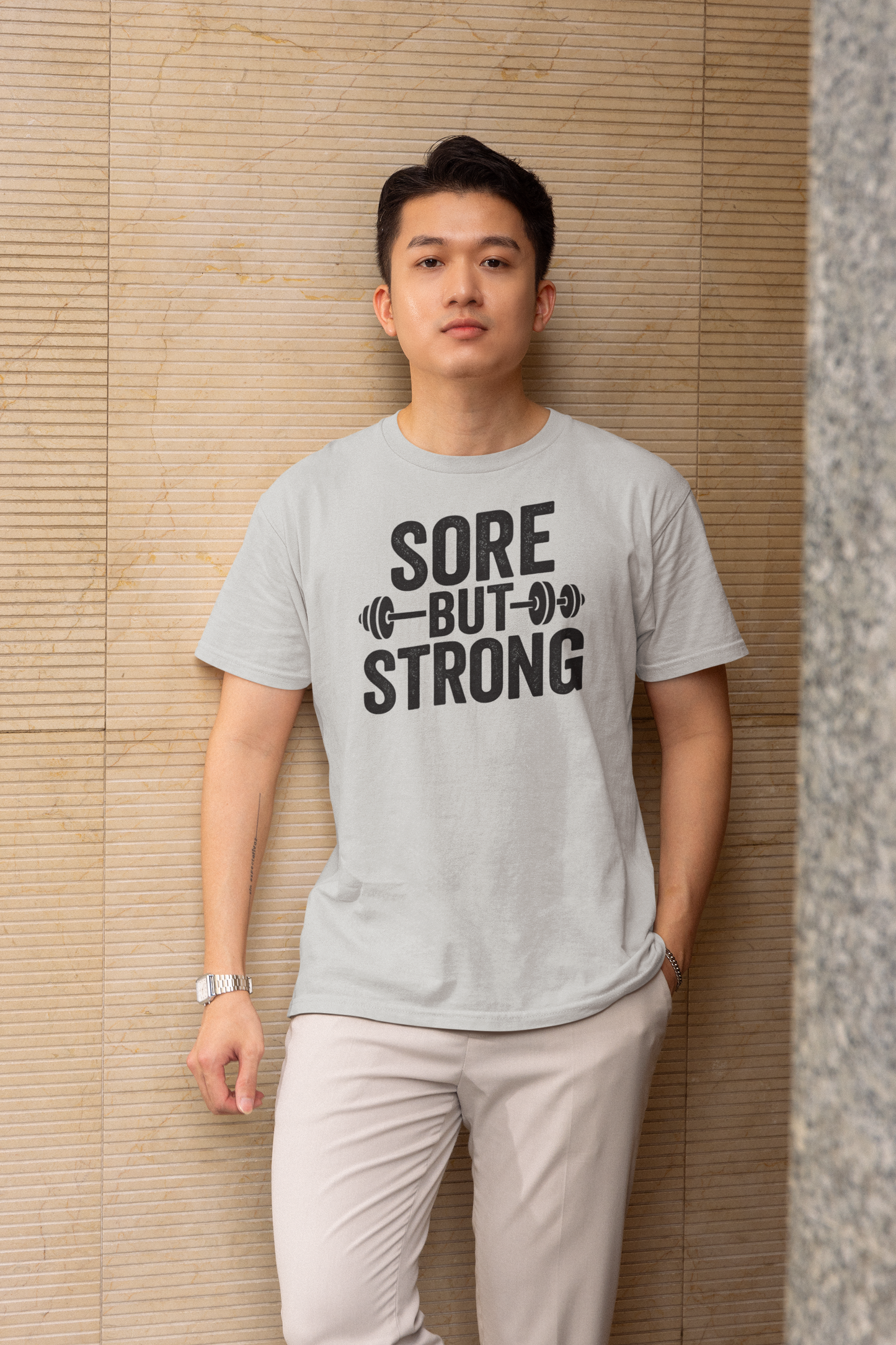 Sore But Strong - Light, Gym T-Shirt