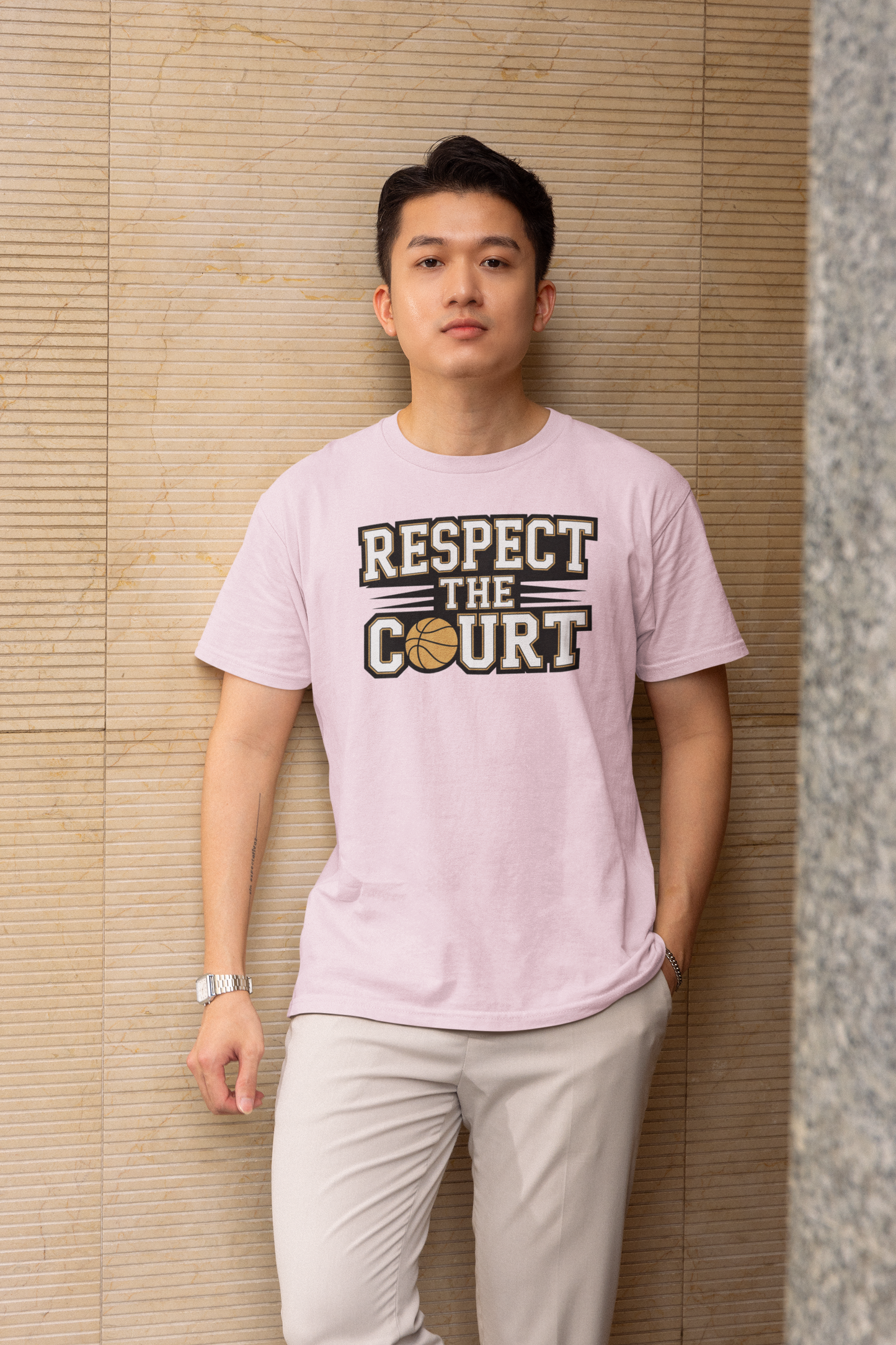 Respect the Court, Basketball T-Shirt