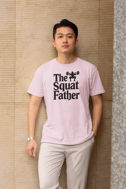 The Squat Father - Light, Gym T-Shirt