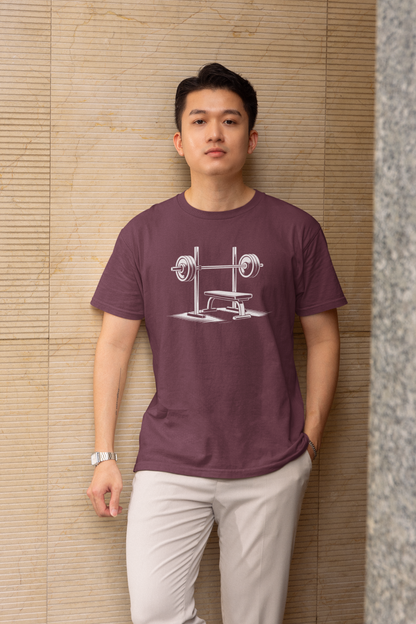 Bench Press - Dark, Gym T-Shirt