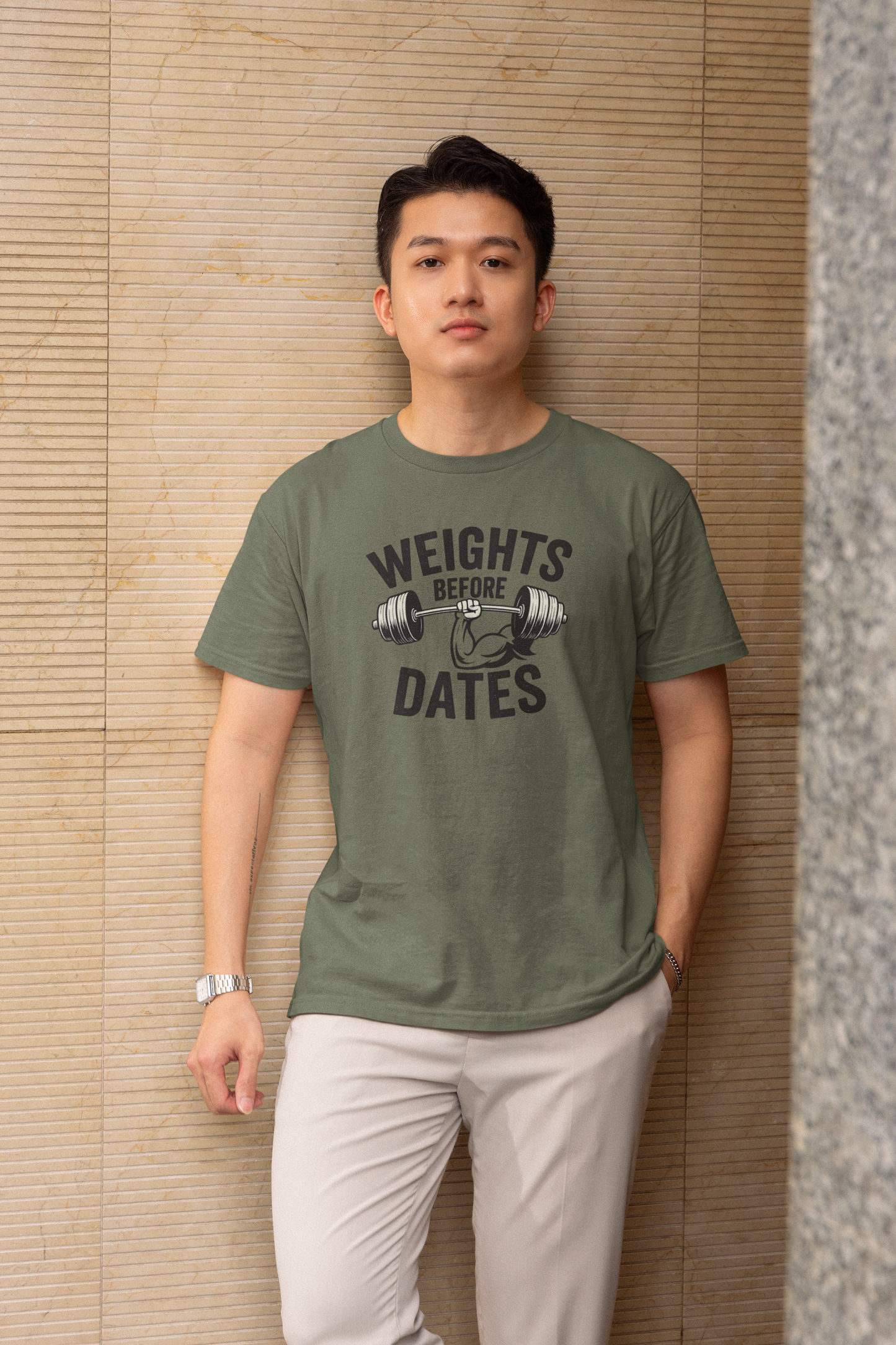Weights Before Dates - Light, Gym T-Shirt