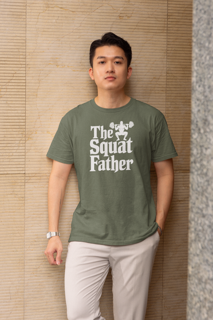 The Squat Father - Dark, Gym T-Shirt