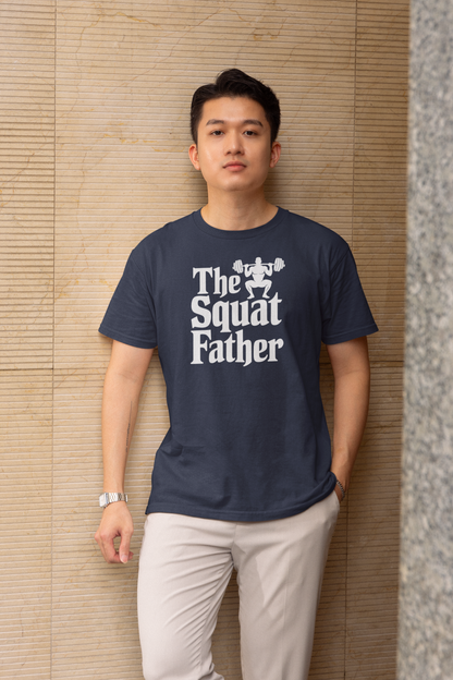 The Squat Father - Dark, Gym T-Shirt