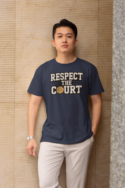 Respect the Court, Basketball T-Shirt