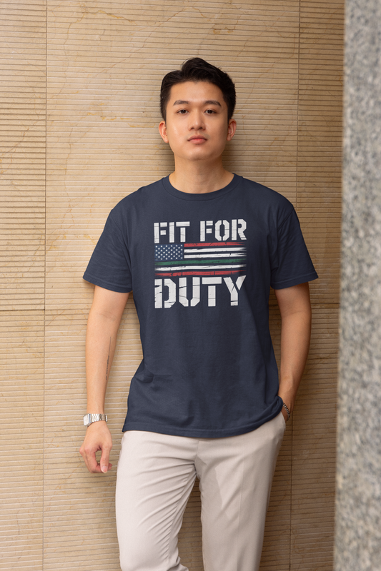 Fit For Duty - Dark, Gym T-Shirt