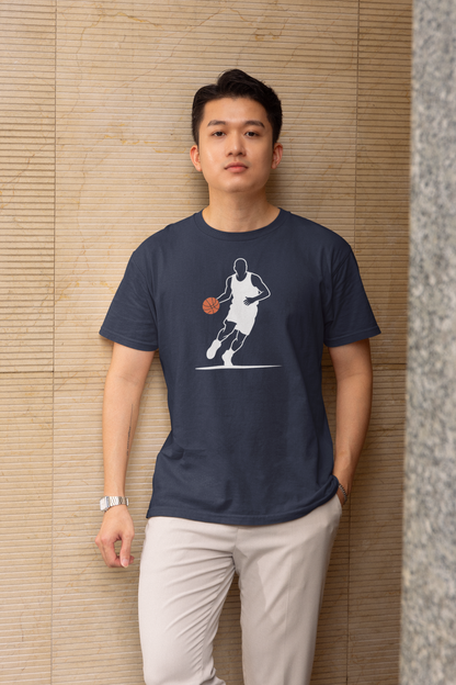 Dribbler - Dark, Basketball T-Shirt