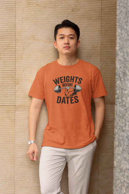 Weights Before Dates - Light, Gym T-Shirt