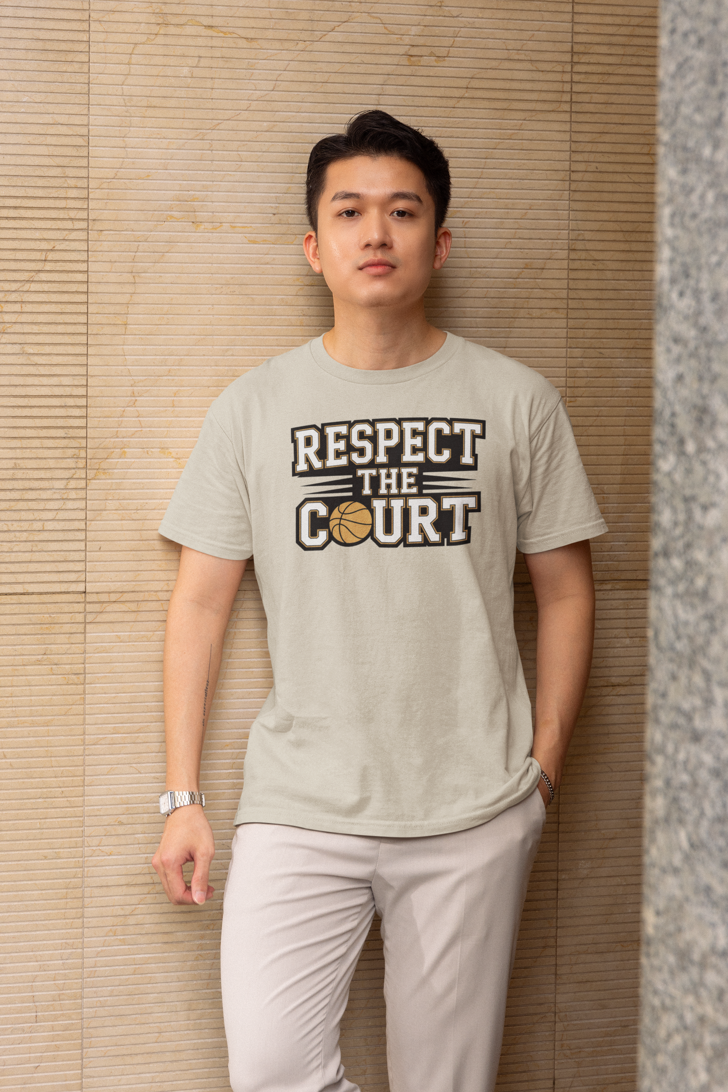 Respect the Court, Basketball T-Shirt