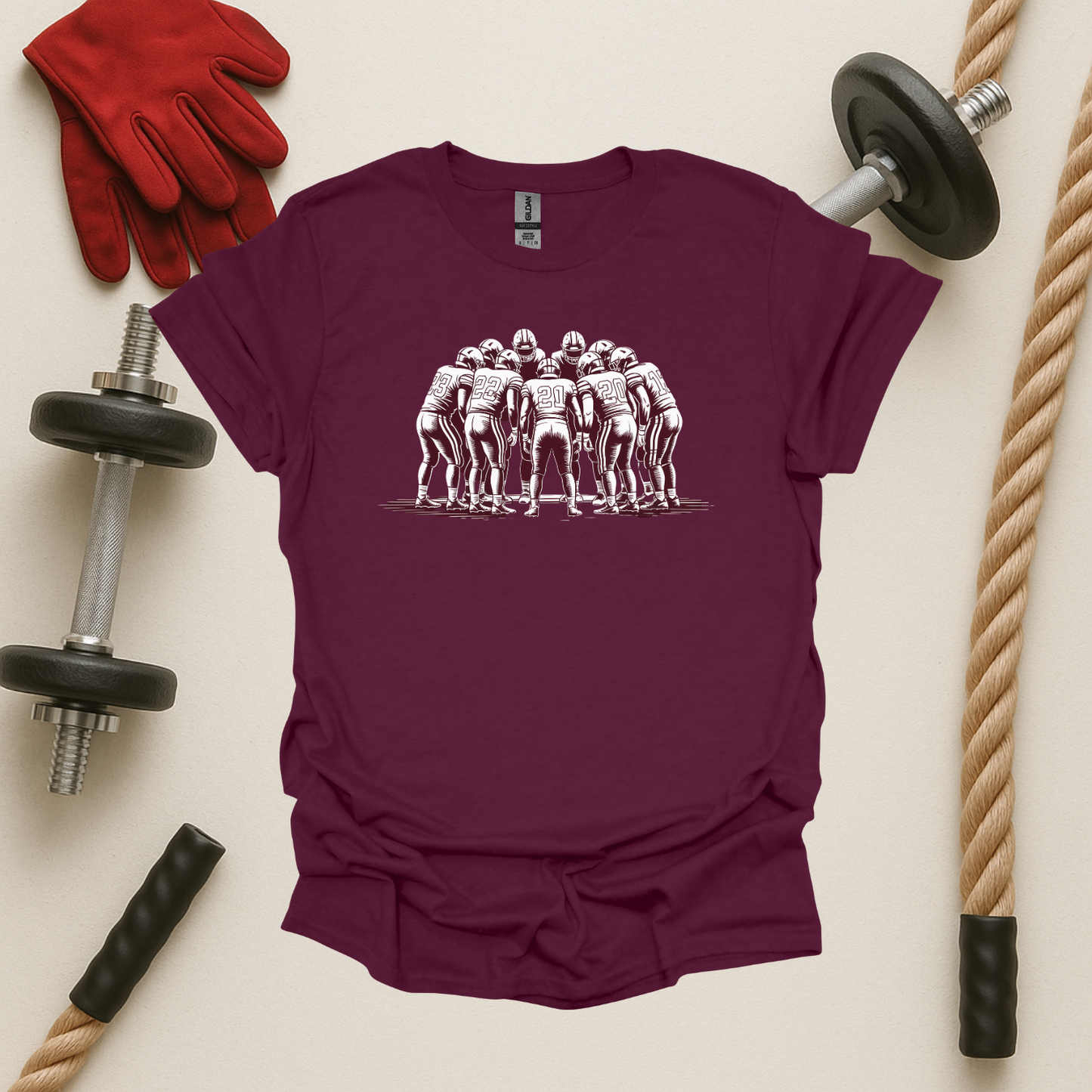 The Huddle, Football T-Shirt
