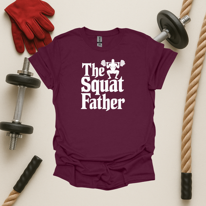 The Squat Father - Dark, Gym T-Shirt