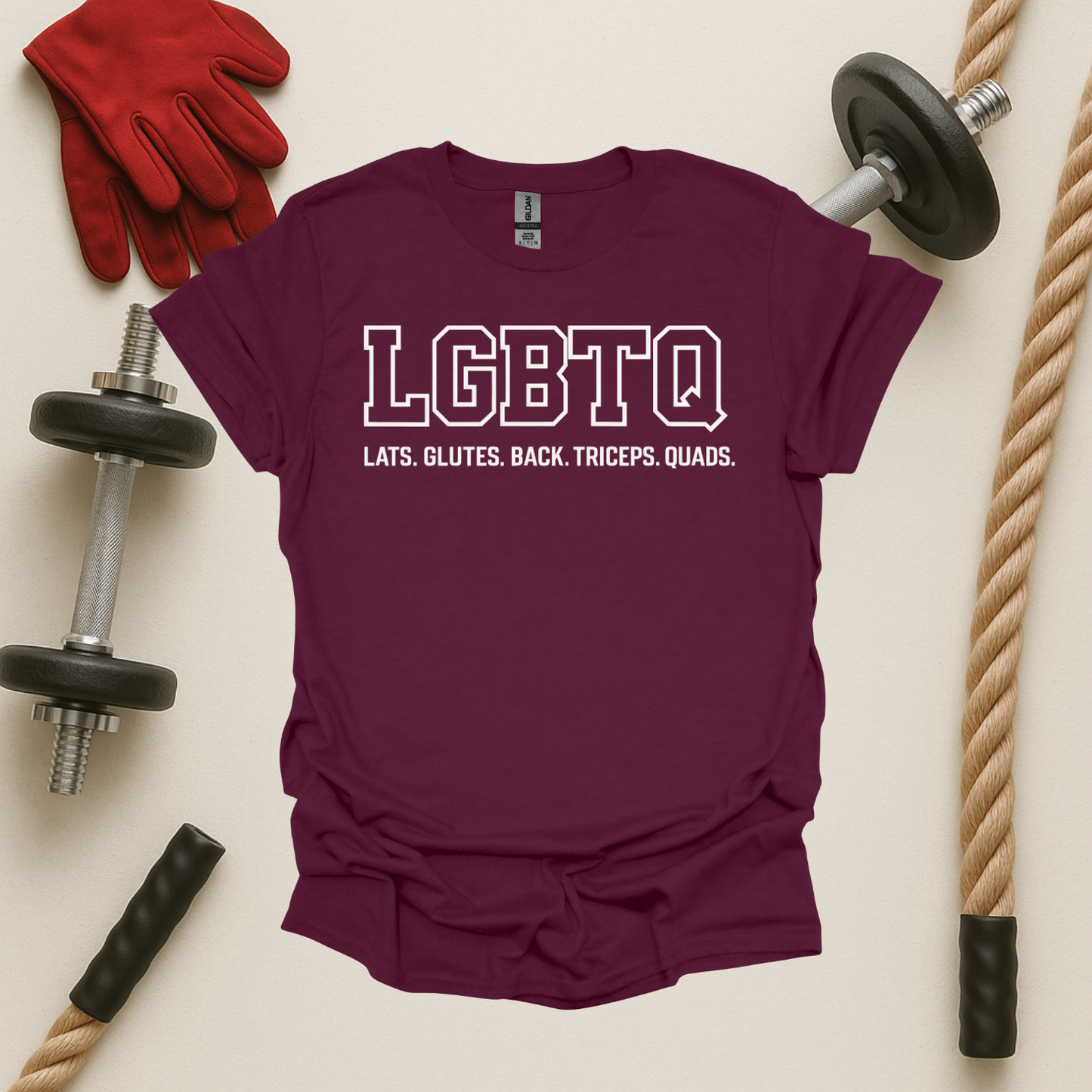 LGBTQ - Dark, Gym T-Shirt