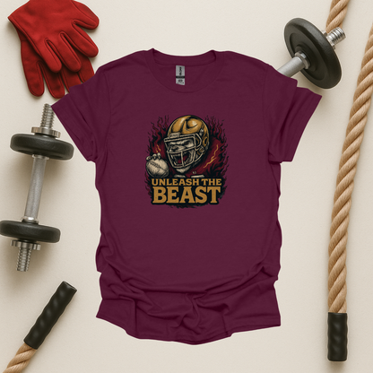 Unleash the Beast, Football T-Shirt