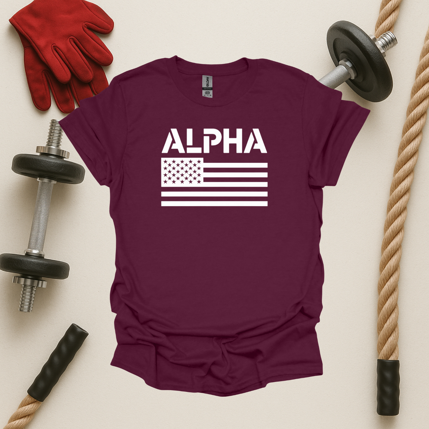 American Alpha - Dark, Gym T-Shirt