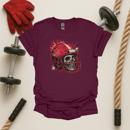 Bonecrusher Helmet, Football T-Shirt