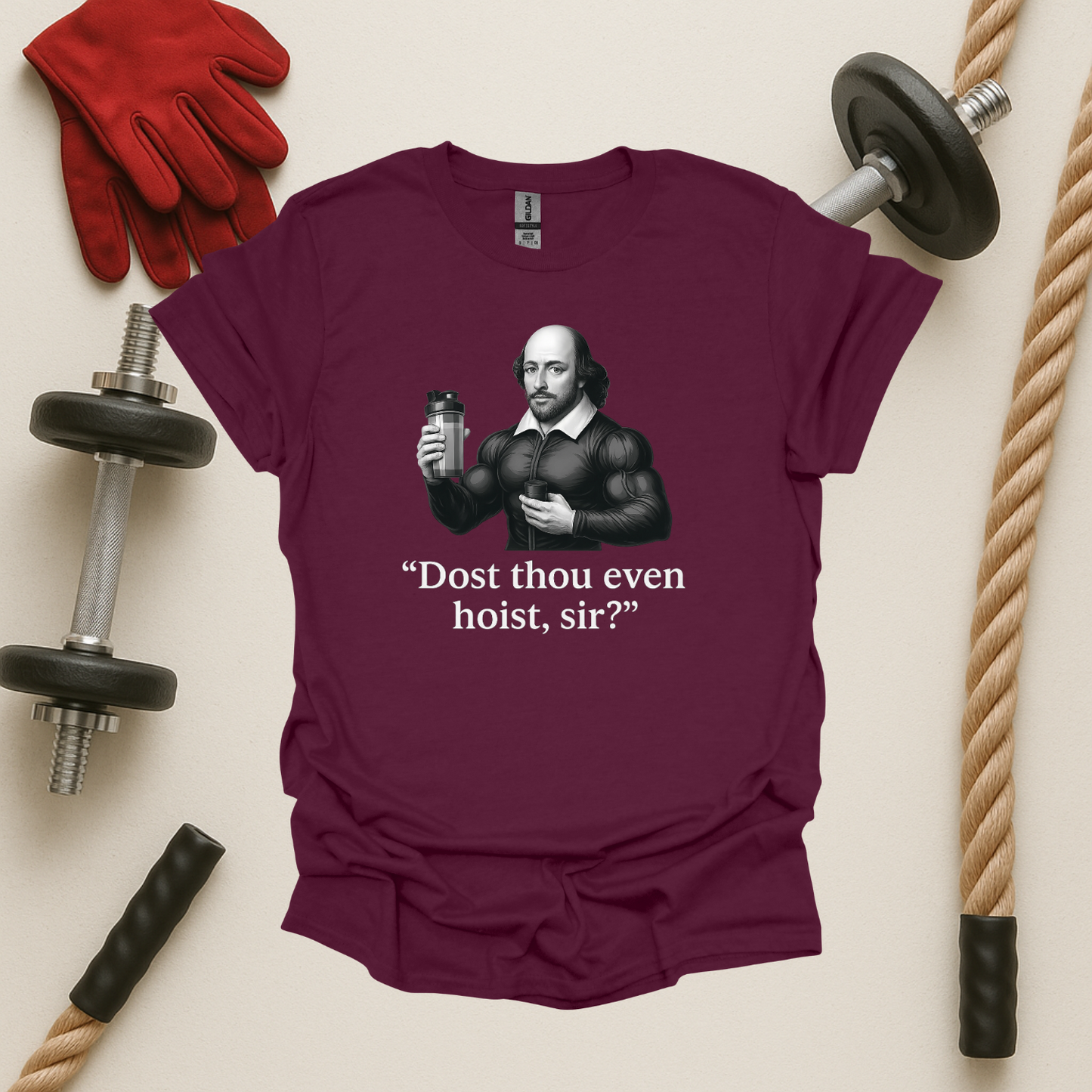 Shakespeare Lifts - Dark, Gym T-Shirt