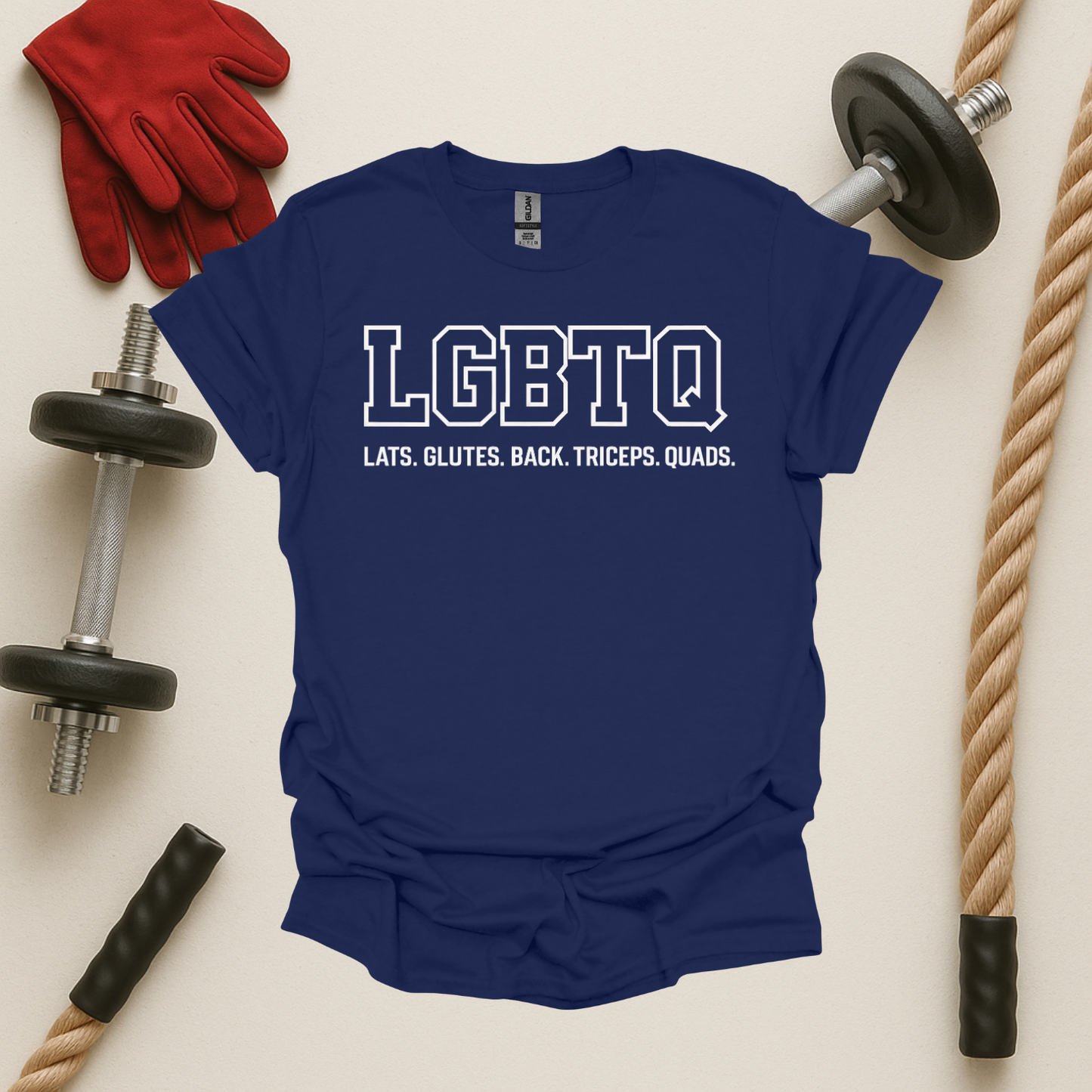 LGBTQ - Dark, Gym T-Shirt
