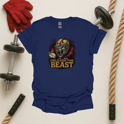 Unleash the Beast, Football T-Shirt