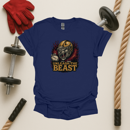 Unleash the Beast, Football T-Shirt